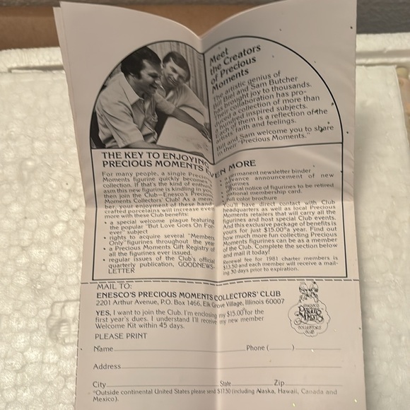 🌟IOB Precious Moments 11 piece Miniature Nativity Set E-2395 like new 🌟 - Picture 11 of 11